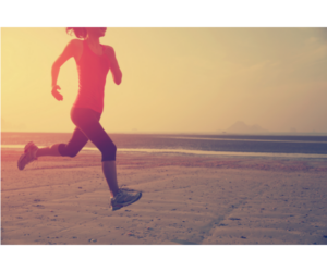 Person doing cardio exercise for weight loss and heart health with wellness support from Flow Wellness