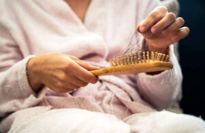 Treat GLP-1 related hair loss with supplements at Flow Wellness