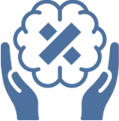 Brain health and wellness icon