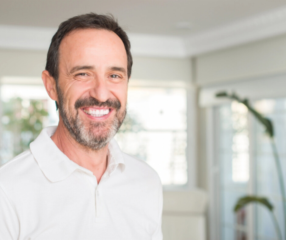 Smiling man