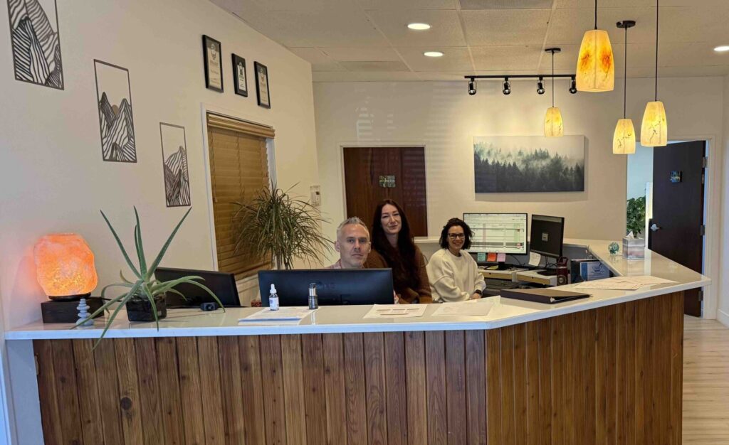 Welcoming staff at Flow Wellness Bend