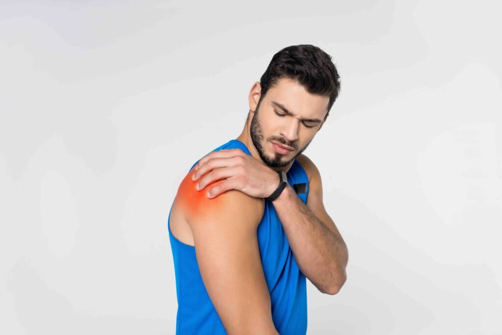 Joint inflammation. Flow Wellness offers non narcotic injection therapy to help with pain.
